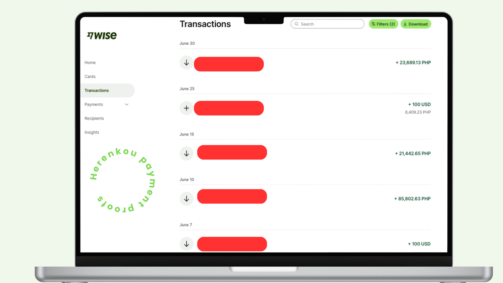 Herenkou Payment